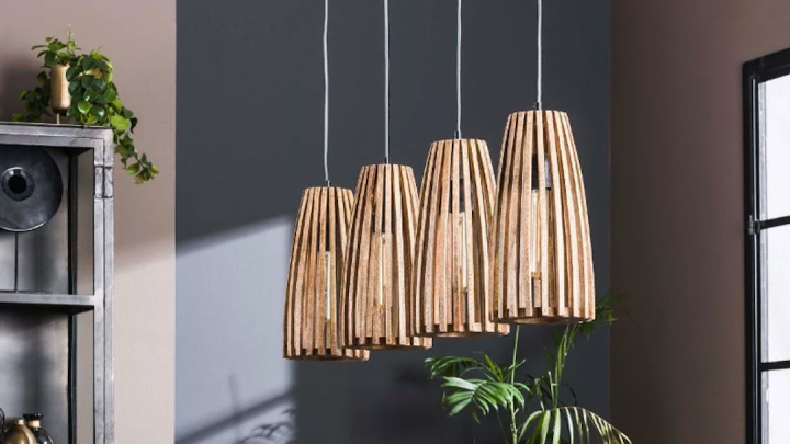 Mangoholz Pendelleuchte – Natürliches Licht für ein gemütliches Zuhause